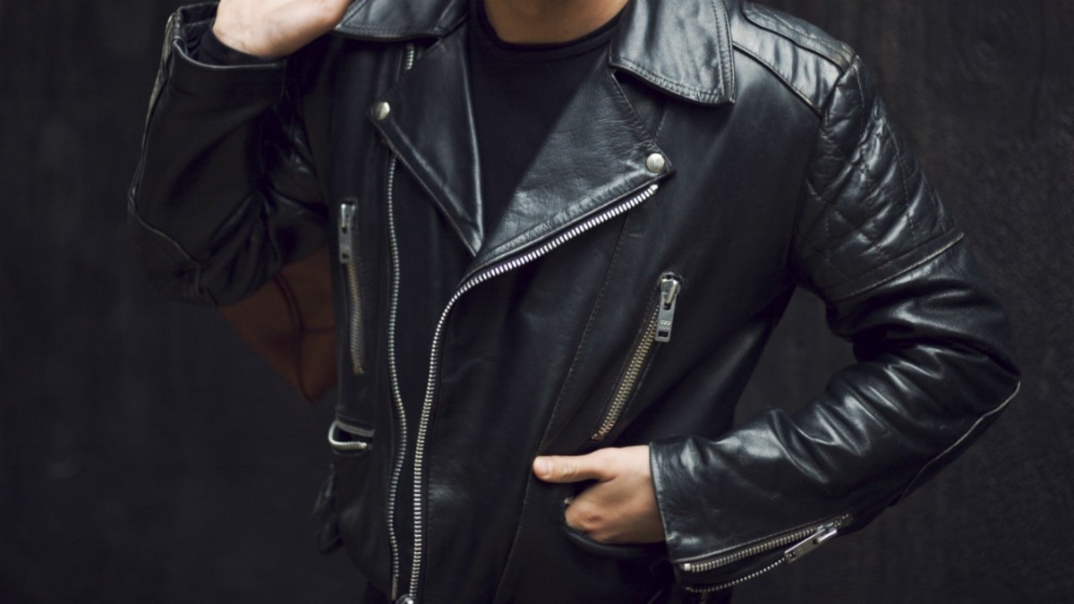 Leather-jacket