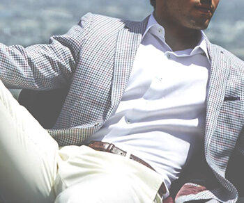 mens summer style: man in suit