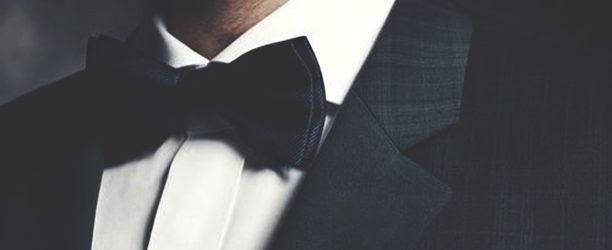 mens black tie