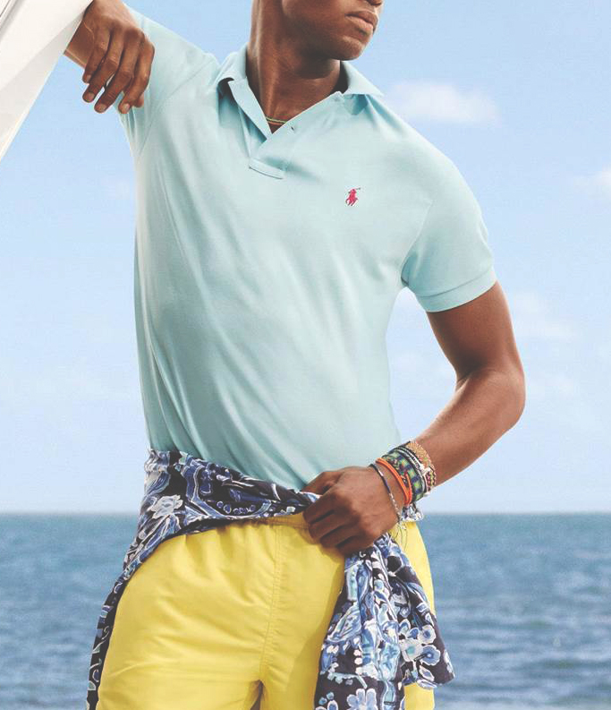 Polo shirt for yacht casual