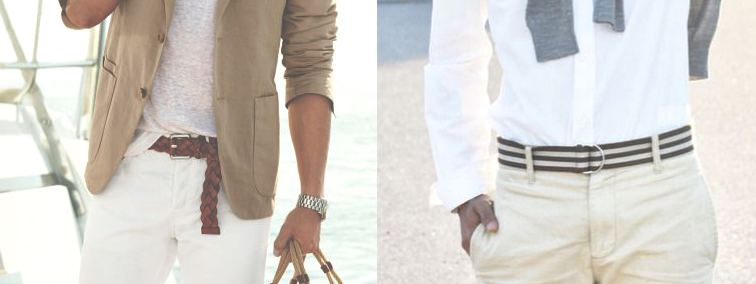 Yacht casual belts 