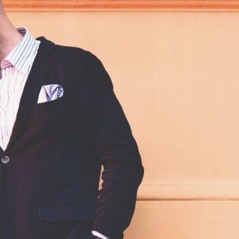 deconstructed jacket | man in summer style suit jacket