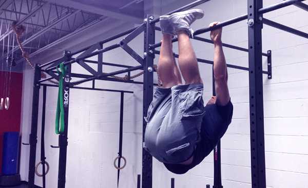 hanging straight leg raises