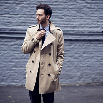men’s trench coat