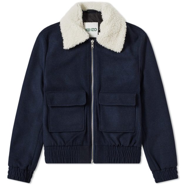 Kenzo Aviator Jacket Navy