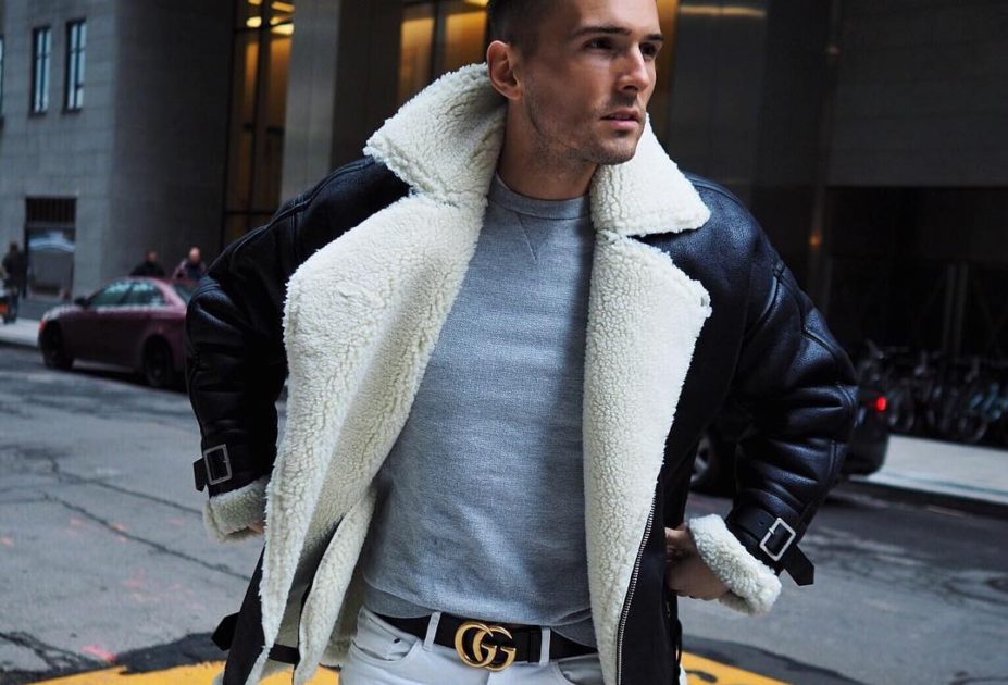 leather shearling jacket