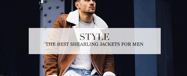 shearling jackets for men
