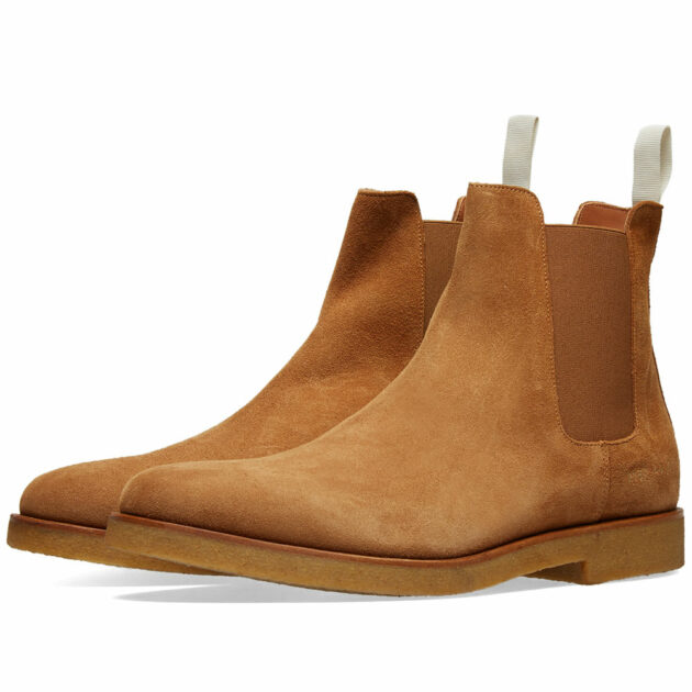 coomon projects suede chelsea boots