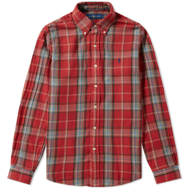 polo ralph lauren check overshirt