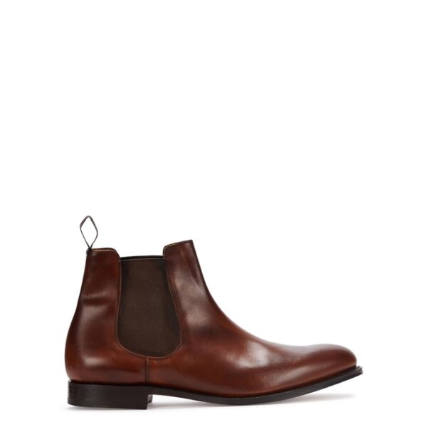 Church’s Houston Walnut Leather Chelsea Boots