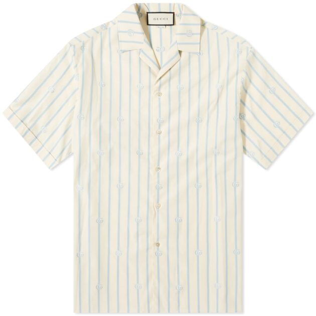 Gucci Striped GG Vacation Shirt – vertical stripe shirts