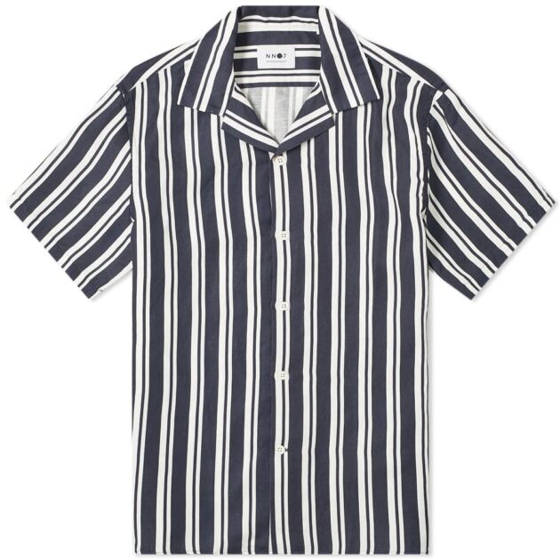 NN07 Striped Miyagi Vacation Shirt – vertical stripe shirts