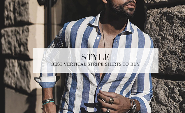 mens vertical stripe shirts