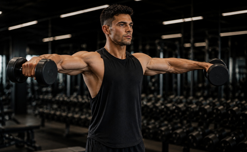 dumbbell lateral raises